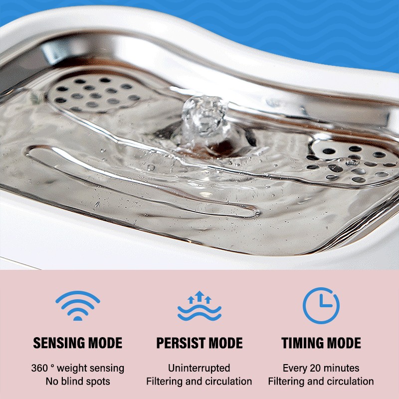 Smart Pet Fountain Manufacturer - APP Wholesale Smart 2.5L Automatic Electric BT