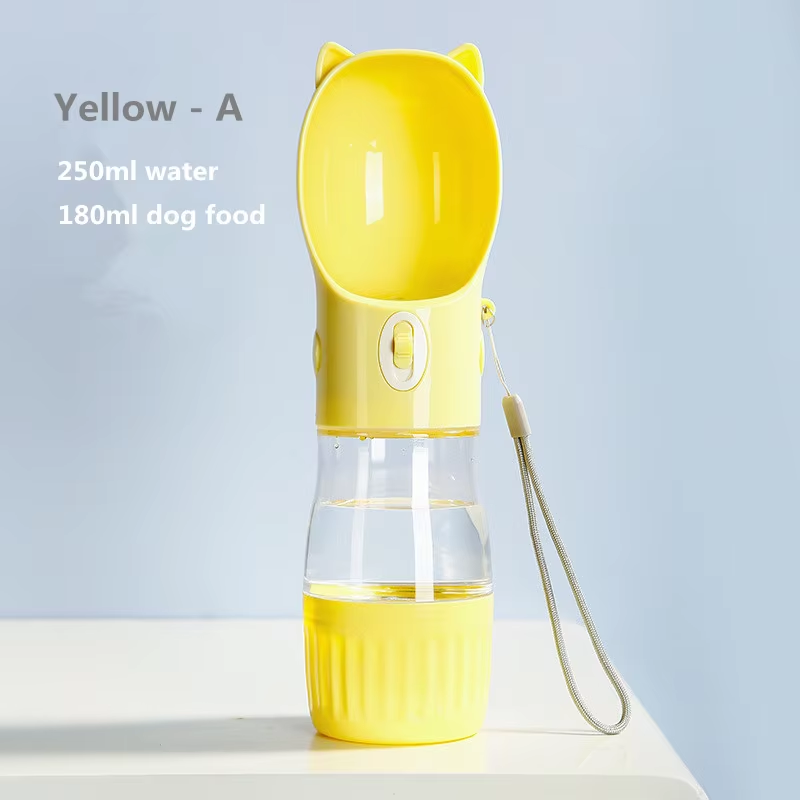 Portable Pet Bottle Factory - Hot Sale Cat Dog Drinker Detachable Food Feeder Container