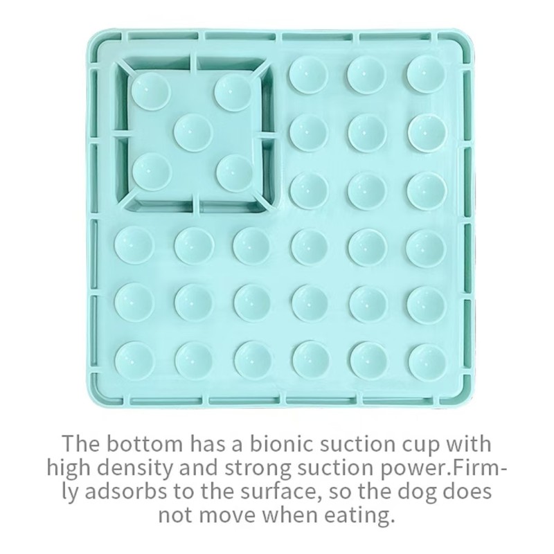 Slow Feeder Dog Bowl Supplier - Silicone Anti-choking Bowl Suction Multi-function