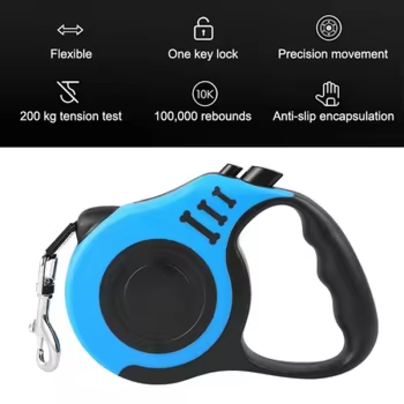 Retractable Dog Leash Factory - 10ft Automatic Durable Nylon Tangle-Free Travel