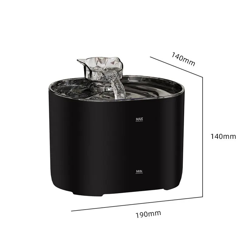 Pet Water Filter Supplier - New Design Resin Carbon Drinking Fountain Replacement