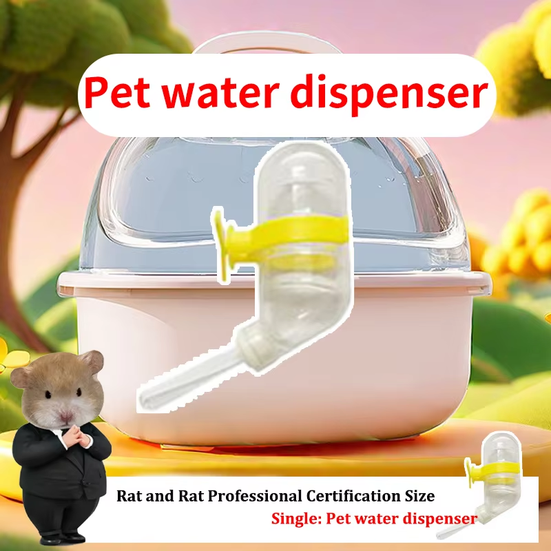 Hamster Cage Factory - Portable with Button Closure Plastic Tray Litter Box Outdoor