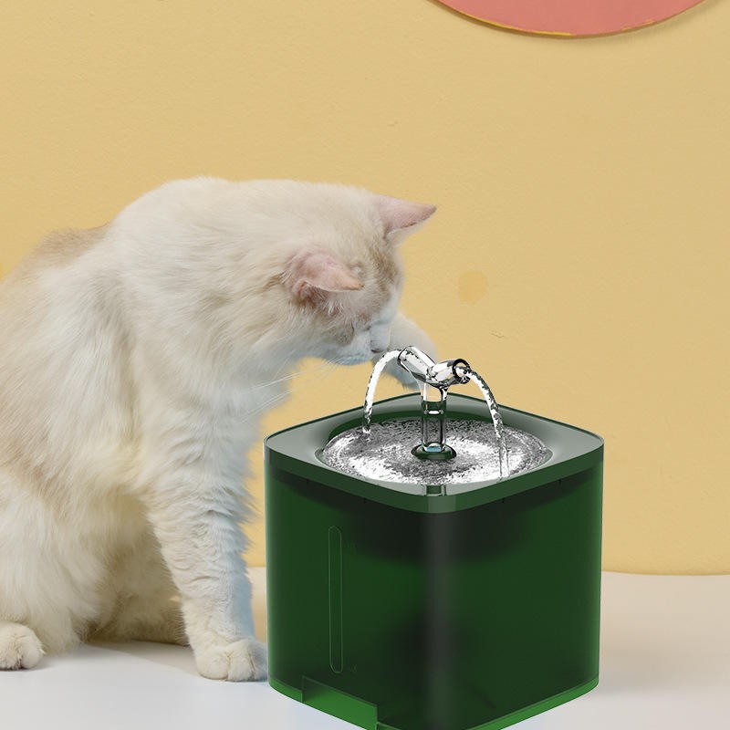 Automatic Pet Fountain Factory - Sensor Cat Drinking Feeder Quiet Water Bowl 2L