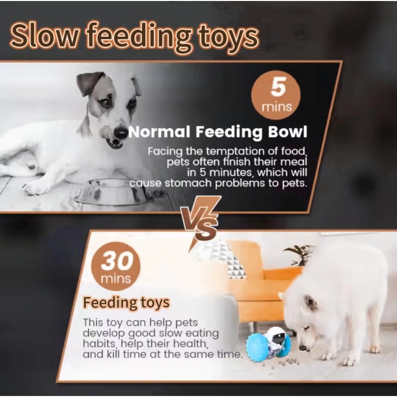 Interactive Dog Toy Factory - Factory Wholesale Leaking Food Feeder Shake Tumbler IQ