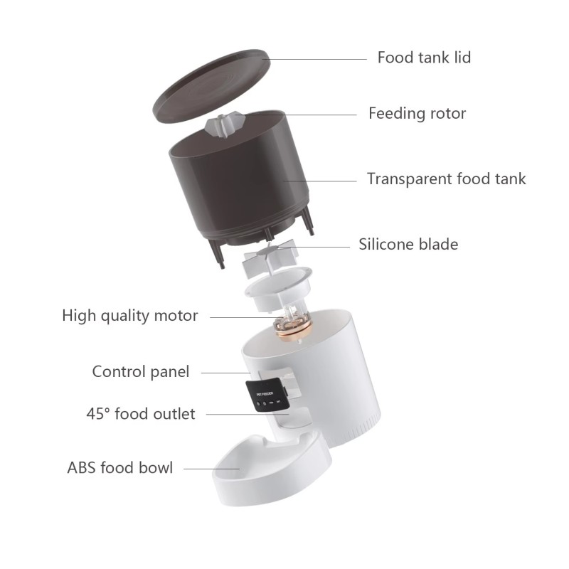 Smart Pet Feeder Manufacturer - Hot 3L Automatic Wi-fi Enabled for Cats Dogs