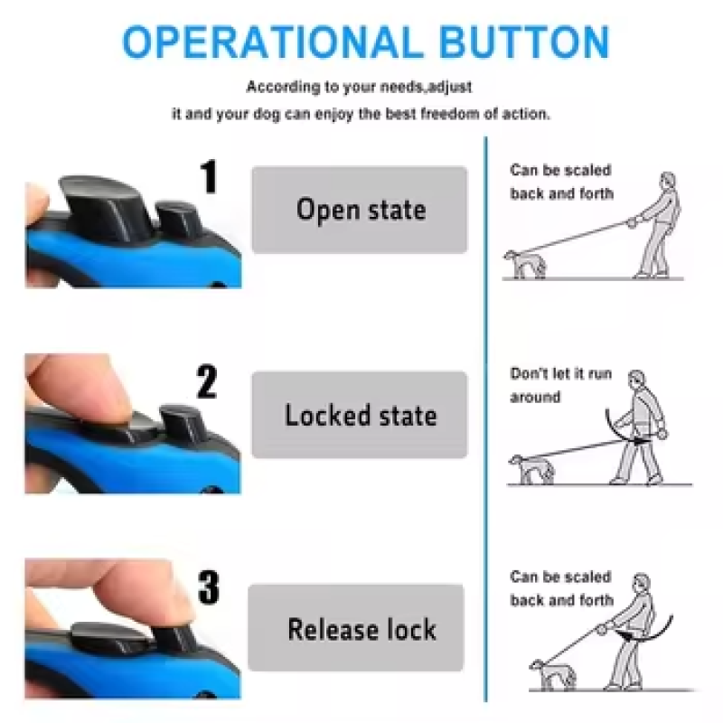 Automatic Pet Leash Factory - Custom Nylon Retractable for Walking Running