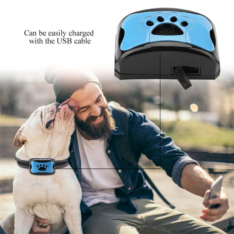 Dog Bark Collar Factory - Rechargeable Smart Anti Barking Collar Waterproof No Shock