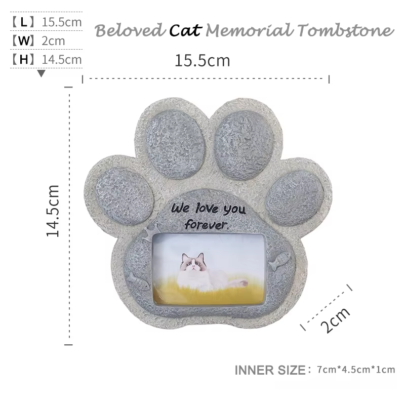 Pet Headstone Manufacturer - Hot Sale Funeral Memorial Garden Photo Stone Headstone