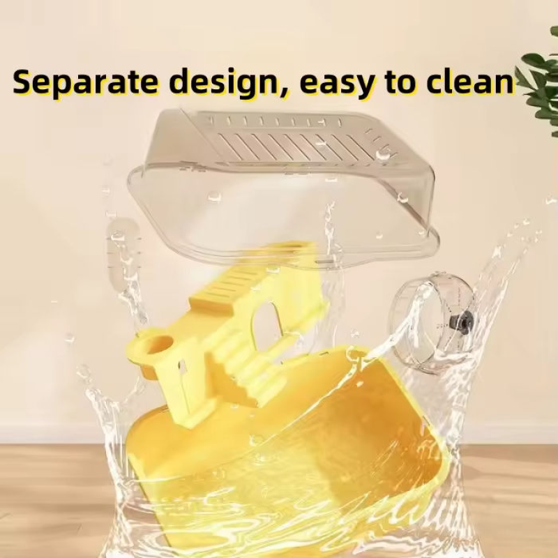 Acrylic Hamster Cage Manufacturer - with Large Space Golden Bear Cage Rollers Easy Clean