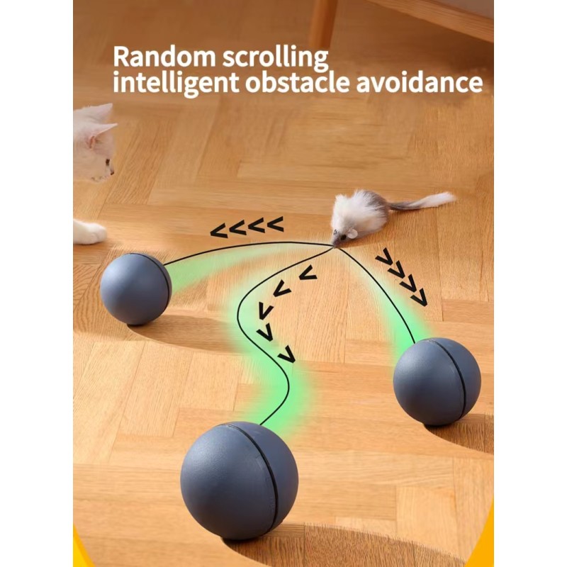 Cat Toy Ball Factory - New Teaser Mouse Self-hilarious Rolling Ball Automatic for Cat
