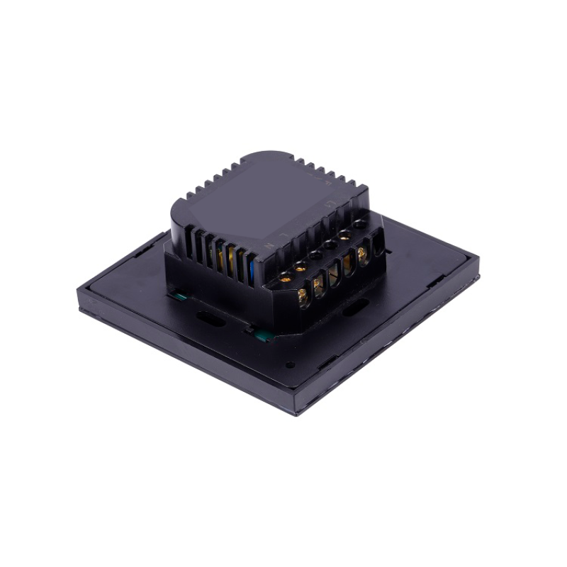 Smart Touch Switch Manufacturer - 3gang Mobile Phone Control Black Customized Crystal