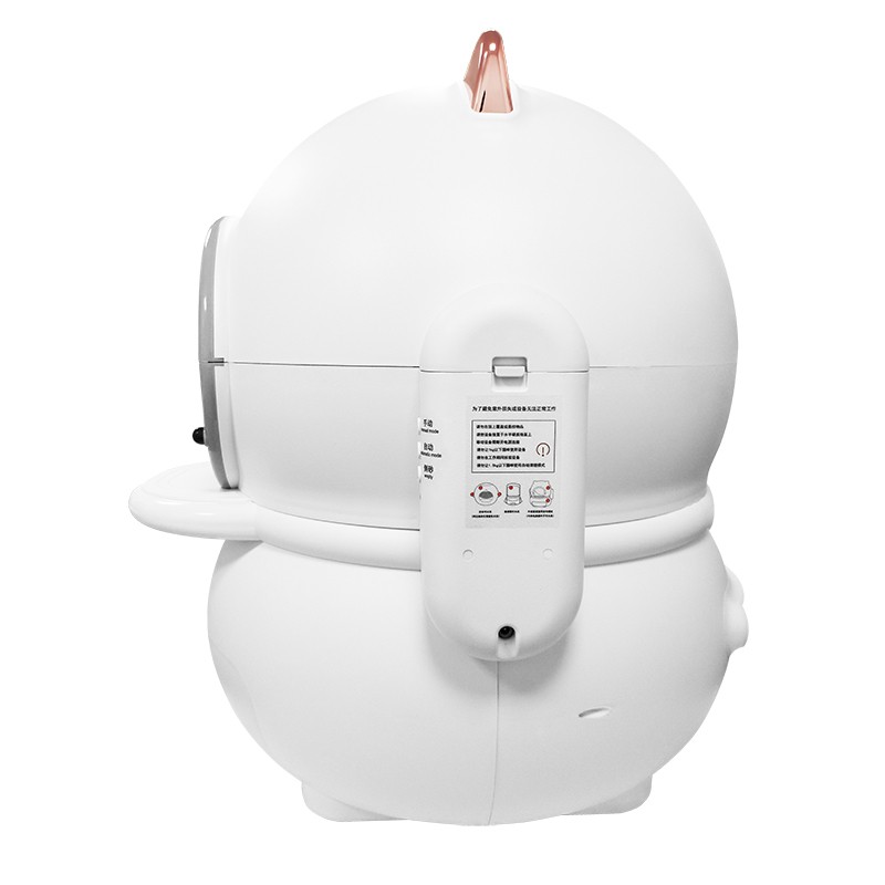 Robot Cat Litter Box Factory - Auto High Sides Odor Control Safety Self Cleaning