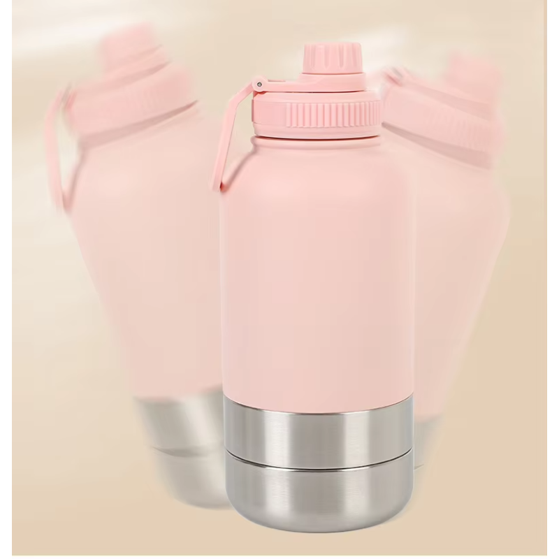 Dog Water Bottle Manufacturer - Hot Sale New Feeder Bowl Dispenser With Food Container