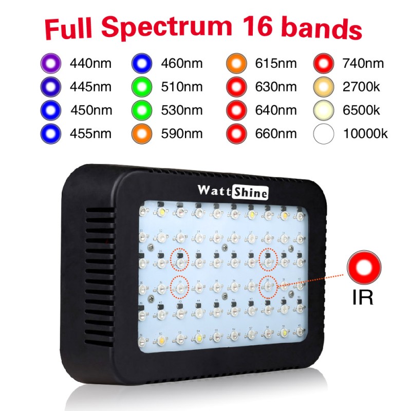 Full Spectrum Grow Light Manufacturer - 300W Flower Vegetable Indoor