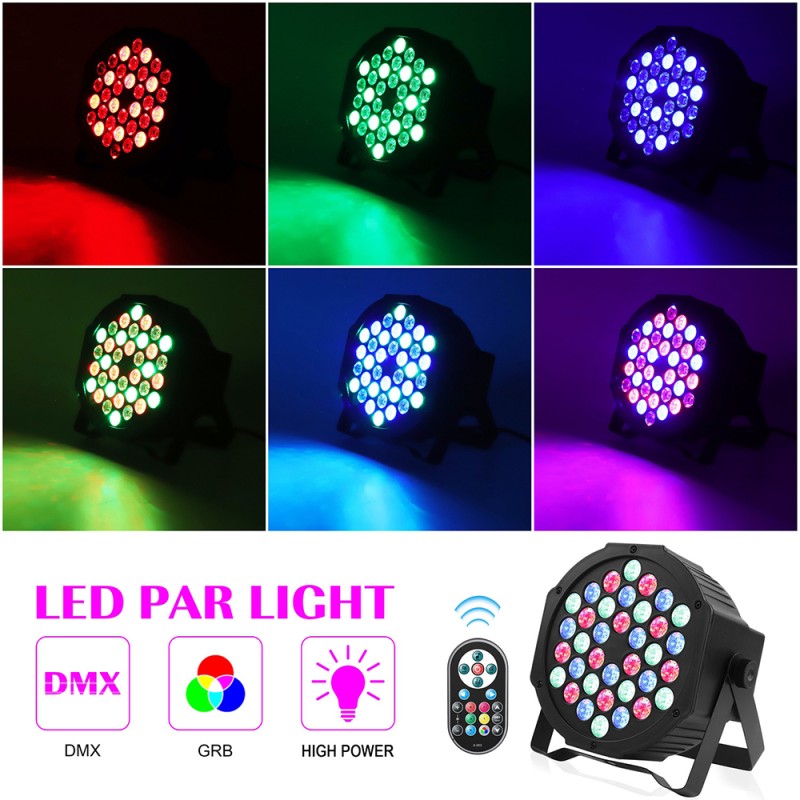 LED Stage Light Manufacturer - 36pcs Flat Par DMX Controller