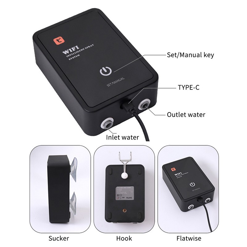 Reptile Humidifier Manufacturer - Smart WiFi Remote Control Nebulizer