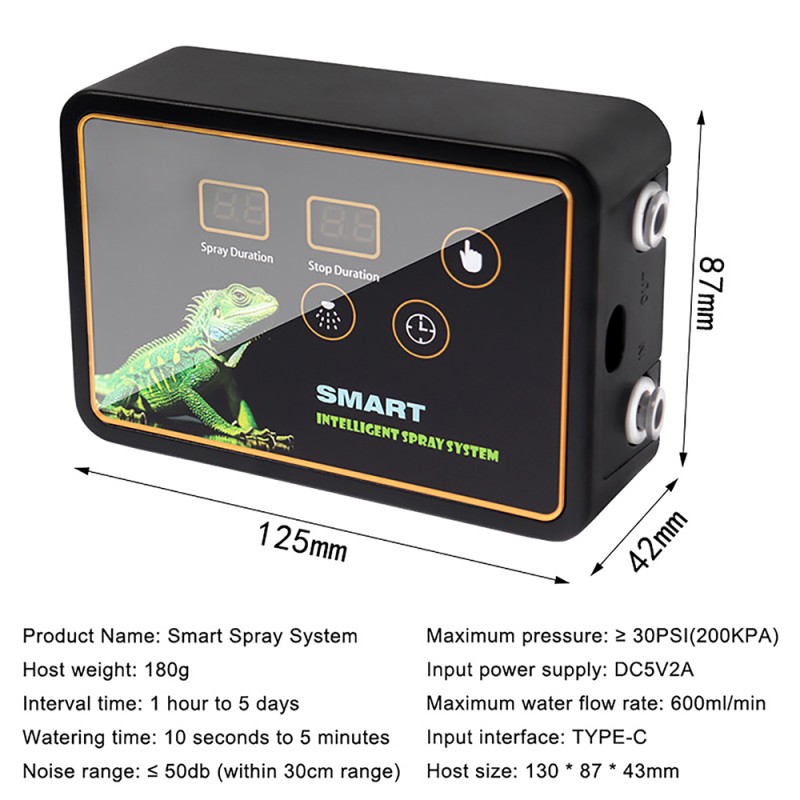 Smart Spray System Manufacturer - Rain Forest Tank Timing Atomization