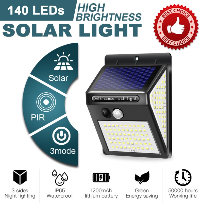 Waterproof Solar Light Factory - Motion Sensor Solar Powered