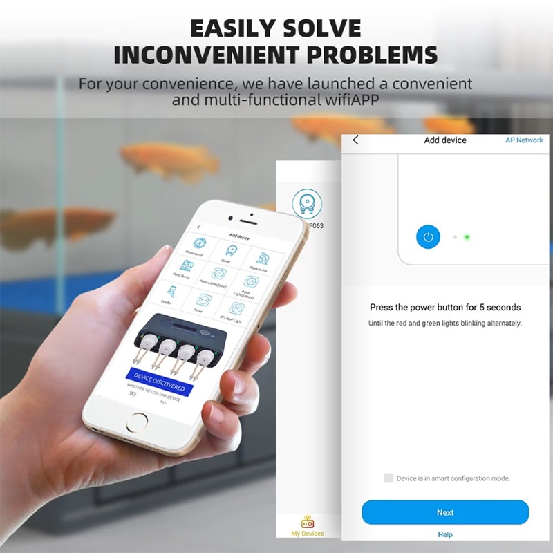 Auto Dosing Pump Factory - Jebao WiFi Control Marine Reef