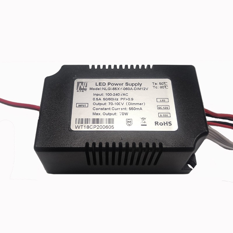 Dimmable Power Supply Manufacturer - 100-240VAC Knob Control Panel