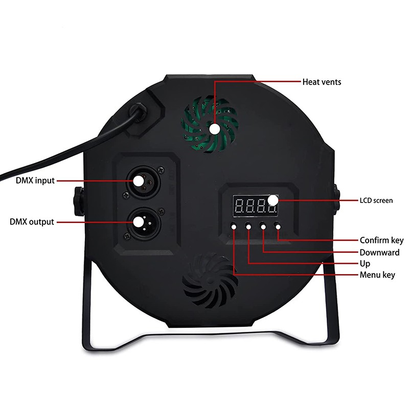 LED Par Lights Factory - 36 LED DMX512 DJ Disco RGB