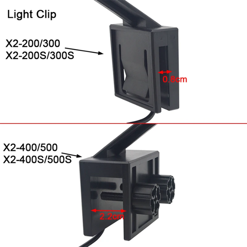 Aquarium Grow Light Supplier - LED Plant Clip Lamp 3 Color Switch