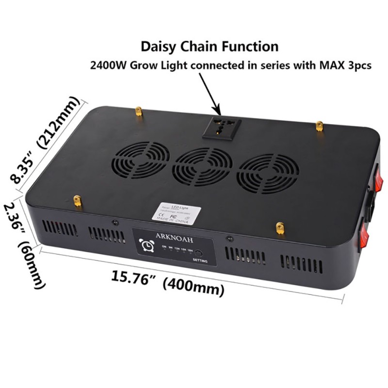 LED Grow Light Supplier - Timing 1200W 2400W Full Spectrum