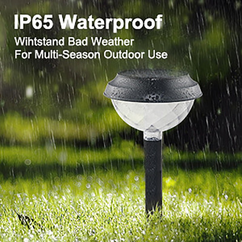 Solar Lawn Light Supplier - 7 Colorful Park Decorative Lamp