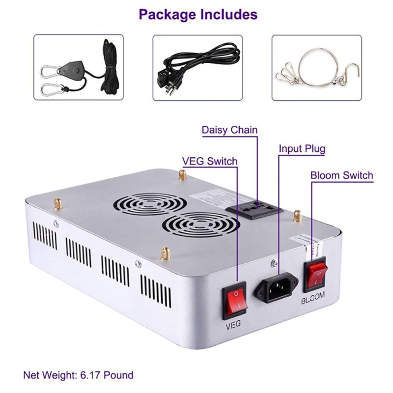 Led Grow Light Factory - 2000W Greenhouse Indoor Phytolamp