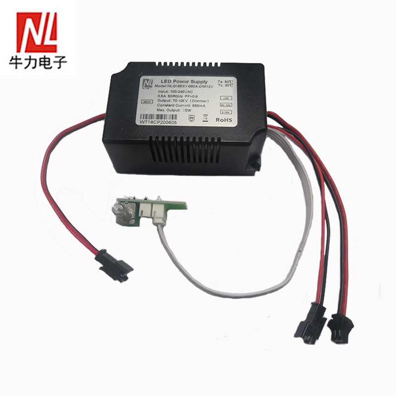 Dimmable Power Supply Manufacturer - 100-240VAC Knob Control Panel