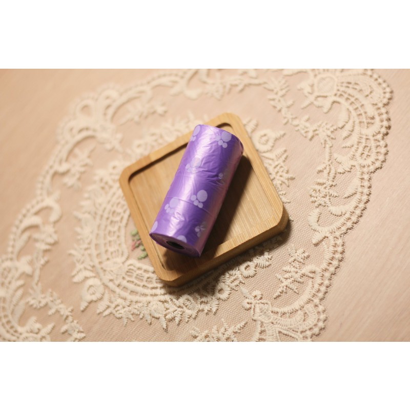 Pet Cleaning Supplier - Portable Outdoor Walking Dog Shovel Printed Poop Picking Bag