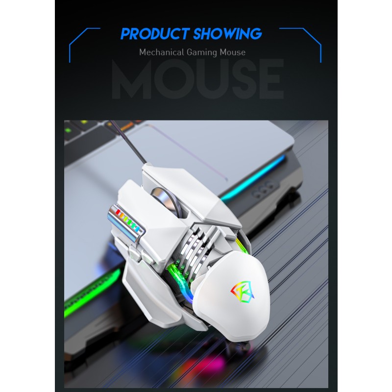 Gaming Mouse Supplier - 2025 Portable Wired Ergonomic 12000 DPI 7 Programmable RGB