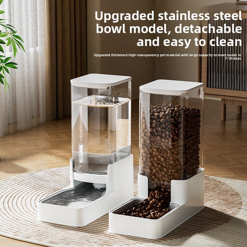 Auto Pet Feeder Manufacturer - Plastic Dog Cat Water Dispenser Refillable Drinking