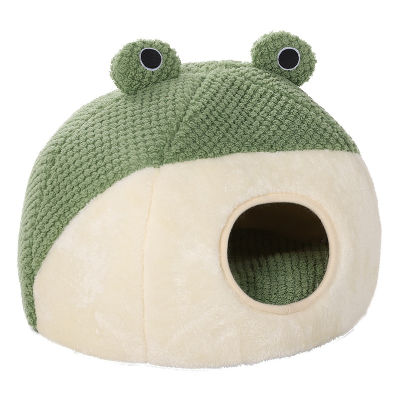 Pet Nest Manufacturer - Selling Top Customizable Brand Cute Frog Series Warm Autumn
