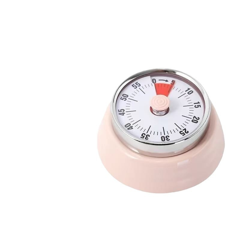 Kitchen Timer Supplier - New Round Kitchen Time Alarm Clock Metal Magnetic Visual Mechanical