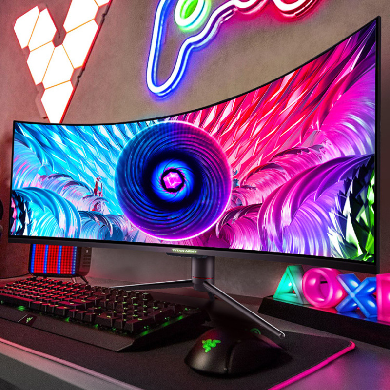 Computer Monitor Factory - Hot 120% SRGB 34-Inch 4K 180Hz 1ms E-Sports Screen 2K Resolution