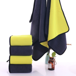 Pet Towel Factory - Custom logo Extra Thick Coral Fleece Super Absorbent Microfiber