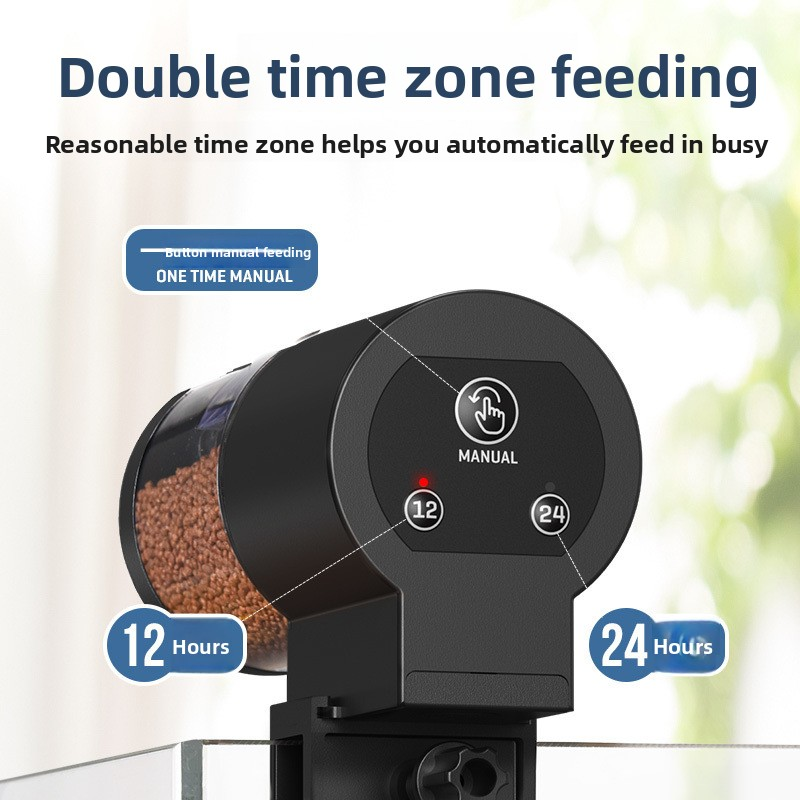 Aquarium Feeder Factory - Smart Timer Automatic Eco-Friendly Plastic Fish Turtle Fooder
