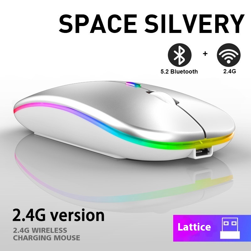 Silent Mouse Manufacturer - New 5.0 Silent Dual-Mode Charging Optical 2.4G Wireless