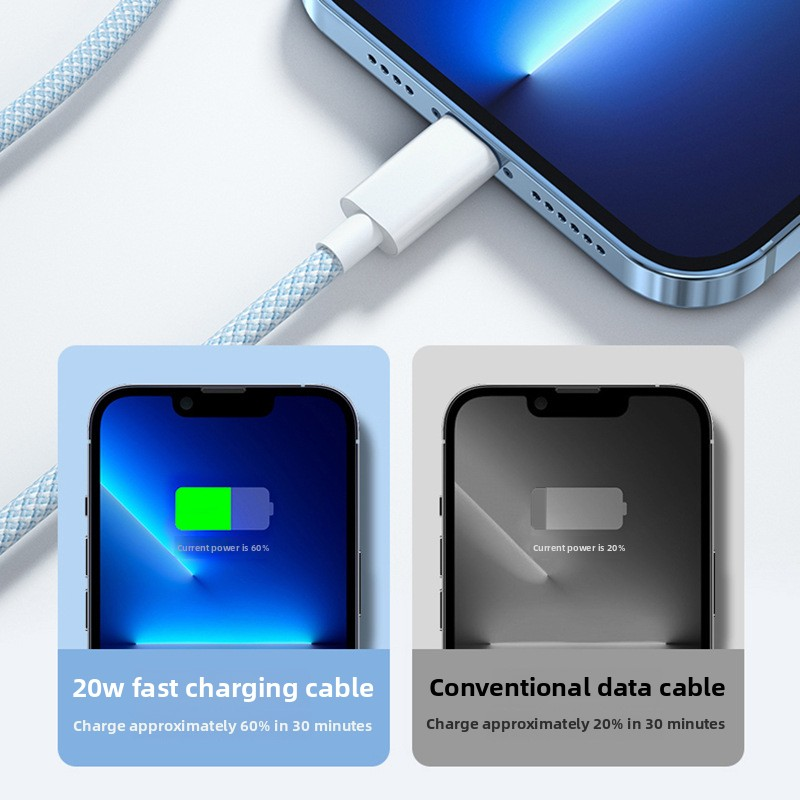 Type-C Cable Supplier - TONCADO Type-C to C Cable with TPE Jacket PD 20W Fast Charging