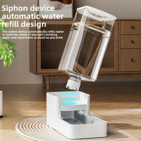 Auto Pet Feeder Manufacturer - Plastic Dog Cat Water Dispenser Refillable Drinking