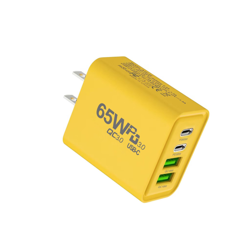 GaN Charger Factory - 65W Gallium Nitride PD 2C2A Multifunctional Adapter Four-Port 65W