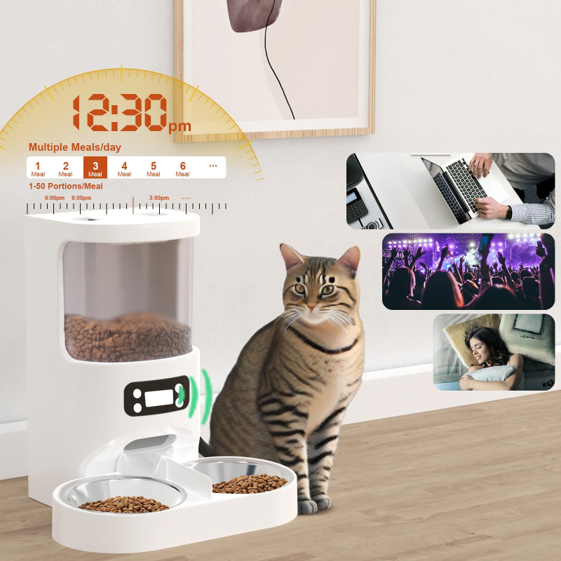 Smart Pet Feeder Manufacturer - Automatic Timed Quantitative Feeding App Remote Control