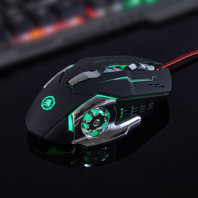 Wireless Mouse Manufacturer - Factory Custom E-Sports Dual-Mode Luminous Ergonomic