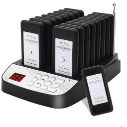 Restaurant Pager Manufacturer - Hot and New 16 Buzzers Vibration Flashing Wireless Calling