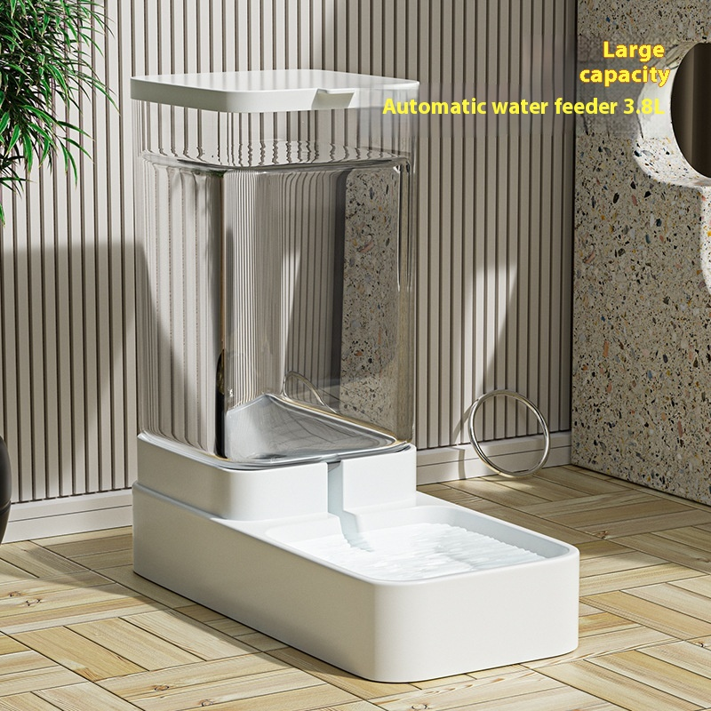 Automatic Pet Feeder Supplier - Gravity Feeder Water Dispenser Set Large Capacity
