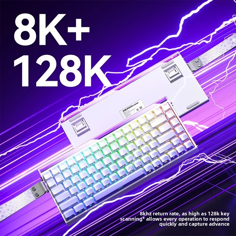 Gaming Keyboard Manufacturer - AULA Spider HERO84 Magnetic Axis RGB Wired High Performance