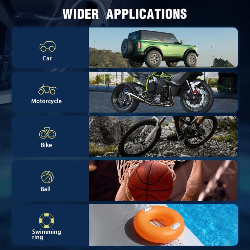 Travel Air Pump Manufacturer - Mountain Climbing Travel 4000mAh Wild Quick Inflation