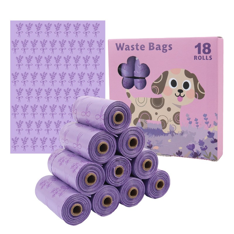 Dog Poop Bag Supplier - Hot Selling Custom Logo Pattern New Dung Bag Environmentally