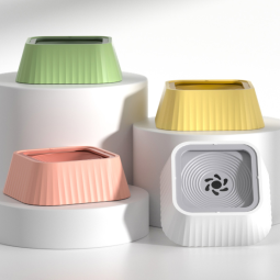 Pet Bowl Supplier - Wholesale Customizable logo Non-Wet Mouth Drinking Fountain Floating